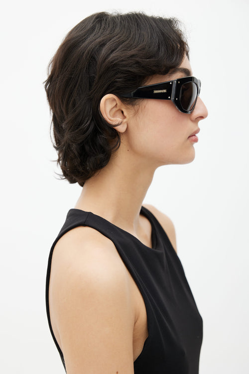 Missoni Black Rectangular MIS 0001/S-807 Sunglasses
