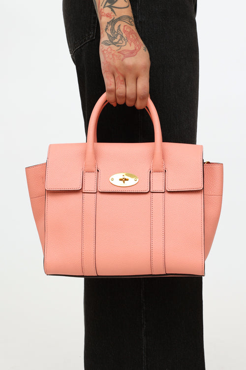 Mulberry Pink Leather Bayswater Bag
