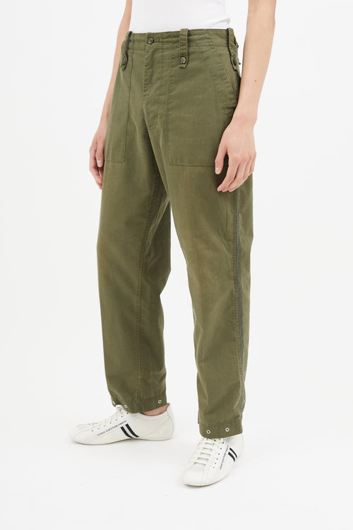 Myar Green GBP70 Military Pant