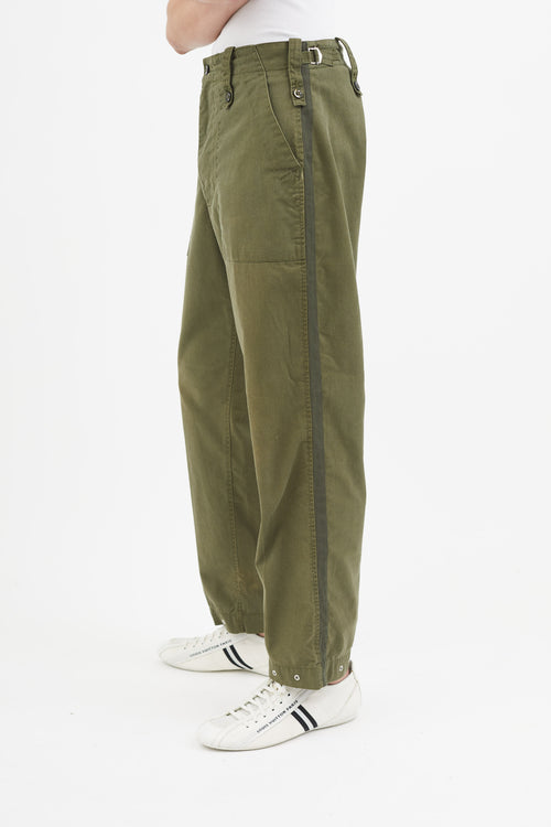 Myar Green GBP70 Military Pant