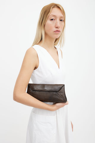 The Row // Ivory Small Everyday Leather Shoulder Bag – VSP Consignment