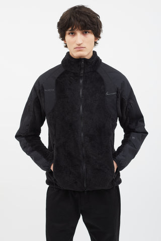 Nike X NOCTA Black Zip Fleece Jacket