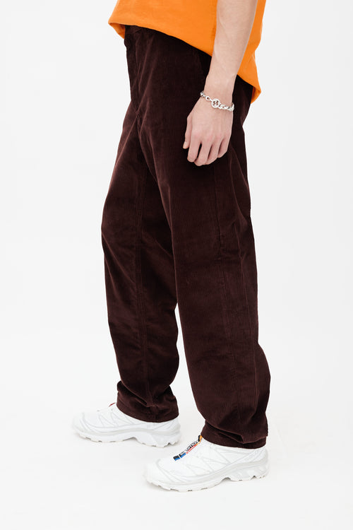 Norse Projects Burgundy Aros Corduroy
 Trouser