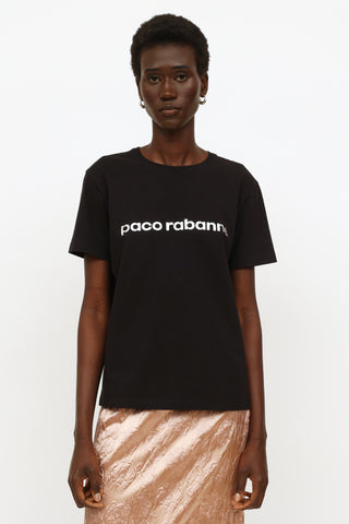 Paco Rabanne Black Logo Top
