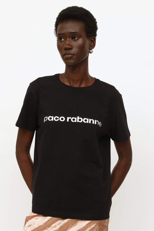 Paco Rabanne Black Logo Top