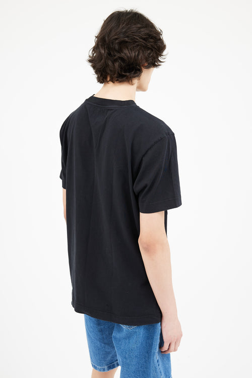 Palm Angels Black Adios Graphic T-Shirt