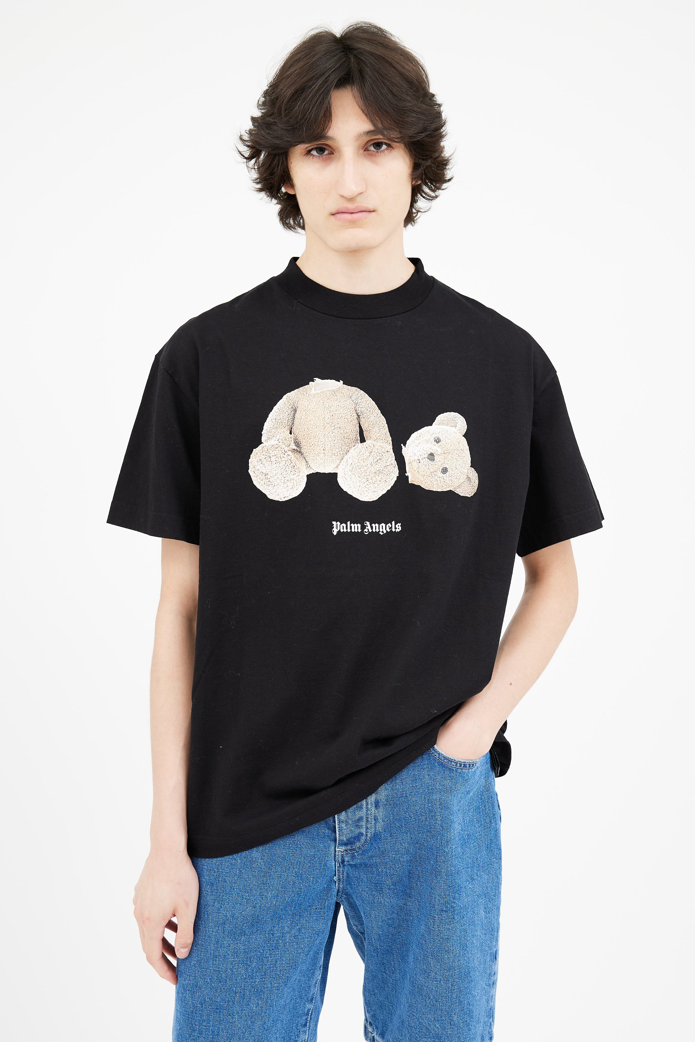 Palm Angels // Black Teddy Graphic T-Shirt – VSP Consignment