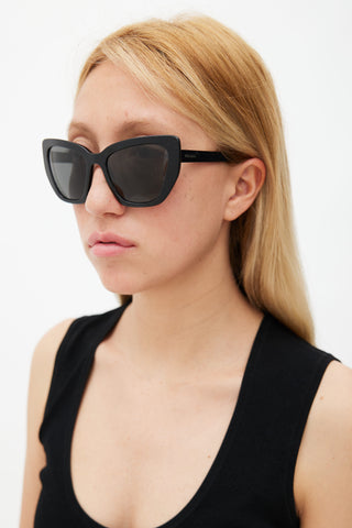 Prada Black Oversized SPR08V Sunglasses