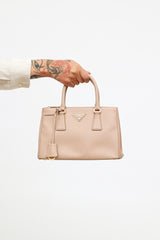 Prada Galleria Saffiano Lux Tamaris bag Pink Leather ref.492273