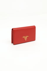 Prada // Pink Saffiano Leather Long Wallet – VSP Consignment