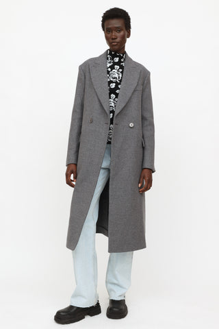 Grey Wool Coat