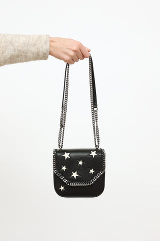 Stella McCartney Black Falabella Star Box Bag
