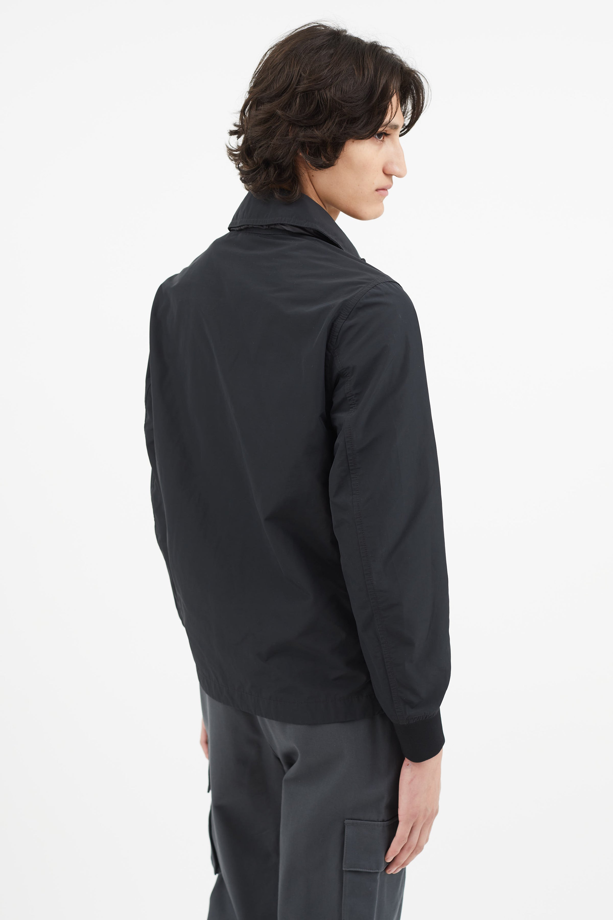 Full collar store jacket