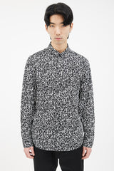 Supreme // Black & White Pattern Long Sleeve Shirt – VSP Consignment