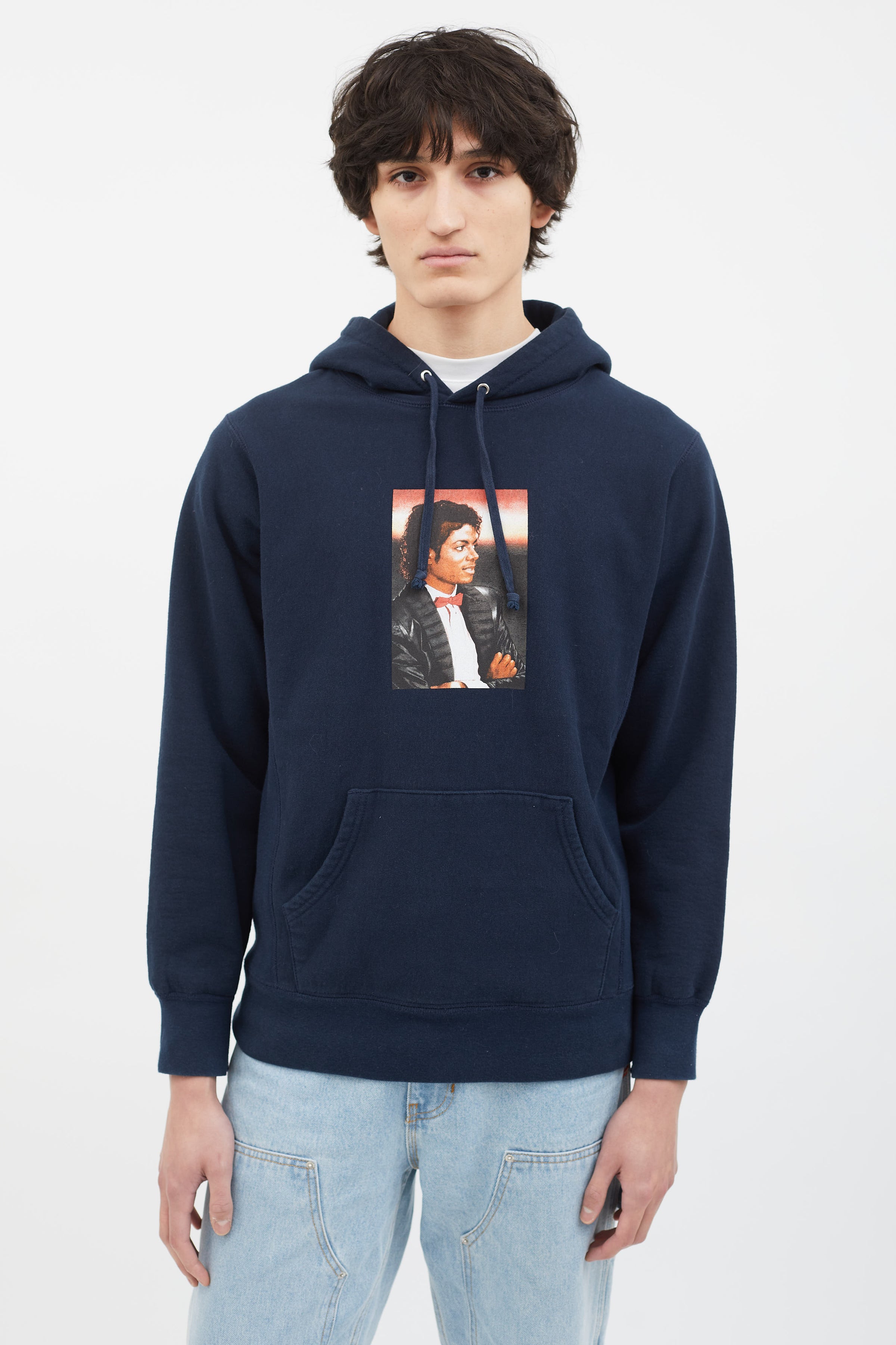 Supreme Pilled Sweater Blue