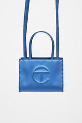 Telfar Medium Cobalt Shopping Bag - Blue Totes, Handbags - WTELG28212