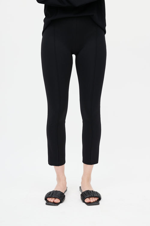 The Row Black Seamed Legging