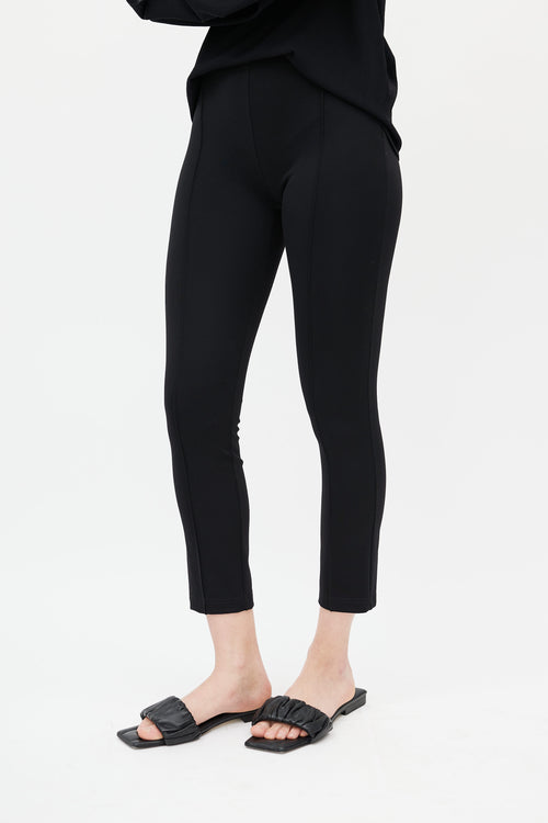 The Row Black Seamed Legging