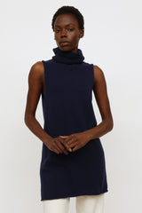 The Row // Black Sleeveless Turtleneck Top – VSP Consignment