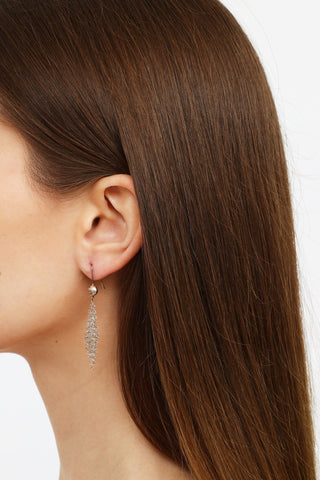 Tiffany & Co. Peretti Sterling Silver Mesh Earrings
