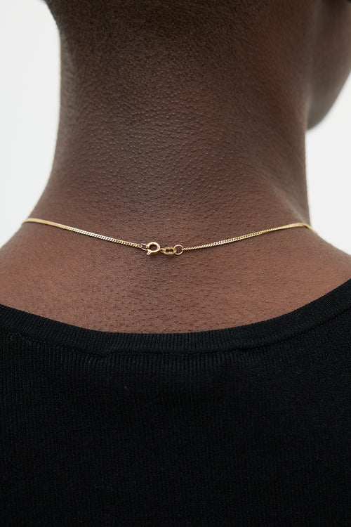 Tiffany & Co. x Elsa Peretti 18K Open Heart Necklace