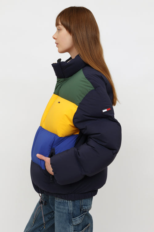 Tommy Jeans Multi-Colour Puffer Jacket