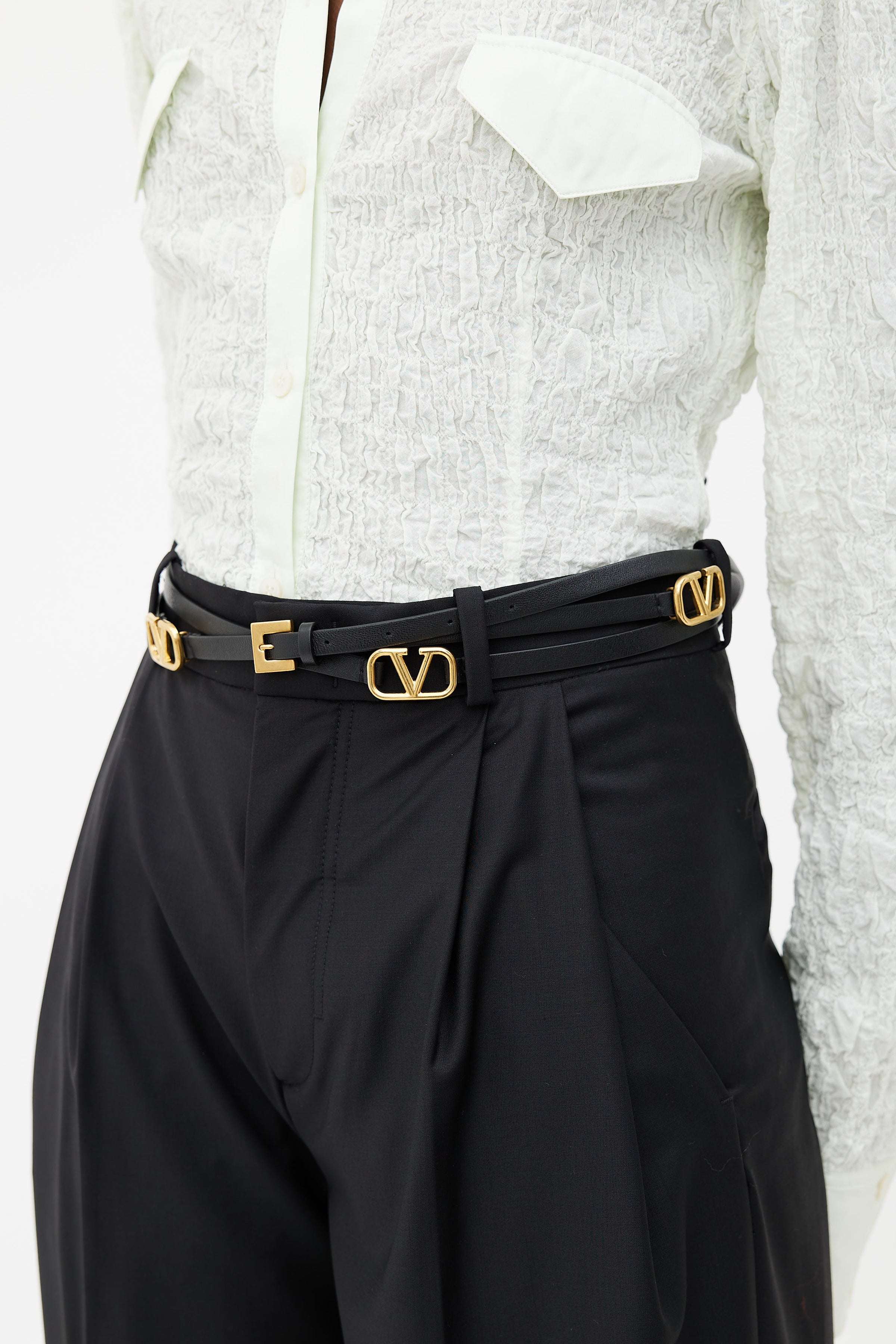 valentino belt outfit