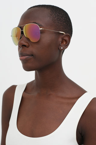 Victoria Beckham Malibu Reflective Gradient Sunglasses