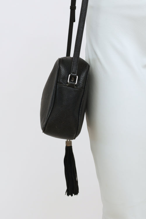 Saint Laurent Black Lou Camera Crossbody Bag