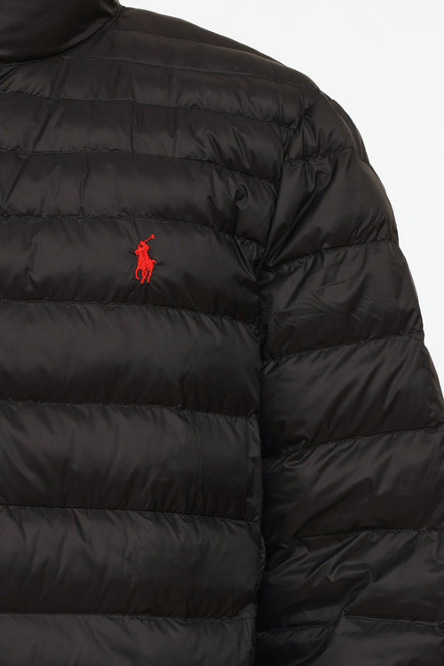 Ralph Lauren Black Quilted Puffer Jacket