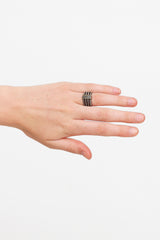 Effy Black Diamond Cable Ring