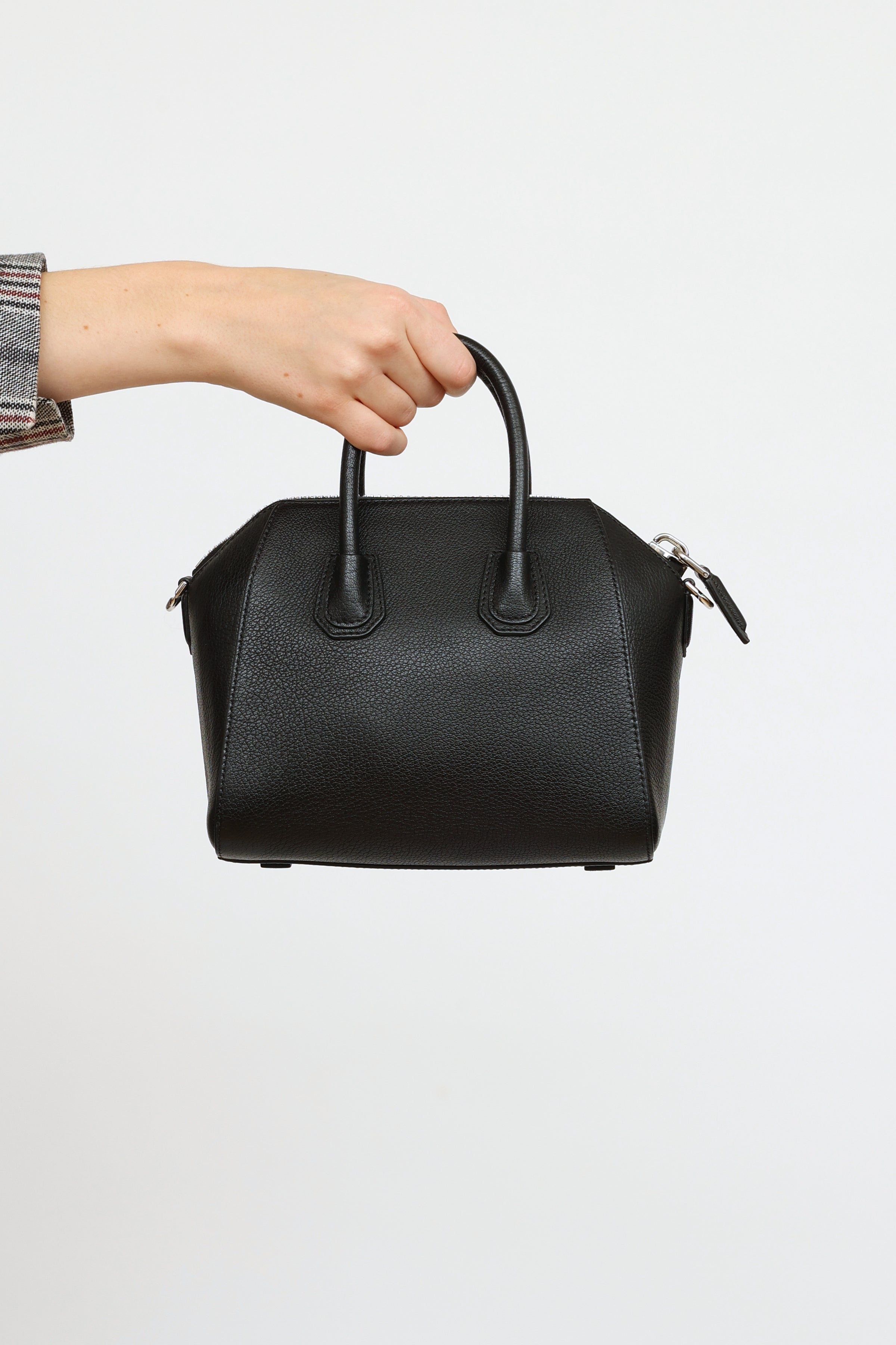Givenchy // Black Goatskin Mini Antigona Bag – VSP Consignment