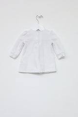 Gucci Kids White Ruffle Dress