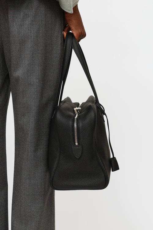 Hermès Black Victoria II 35 Bag