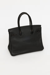 Hermès 2019 Noir Togo & Niloticus Birkin Touch 30 Bag