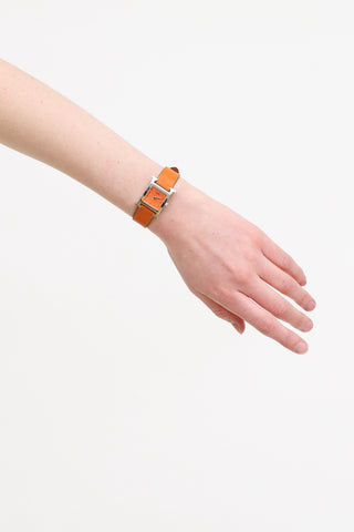 Hermès Orange Heure H  Watch