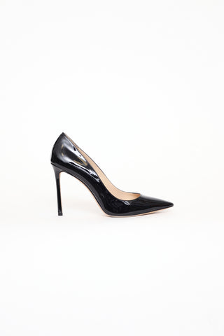 Jimmy Choo Black Patent Romy Pump