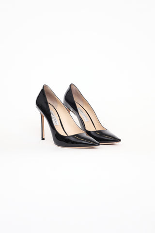 Jimmy Choo Black Patent Romy Pump