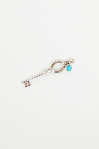 925 Silver Key Pendant