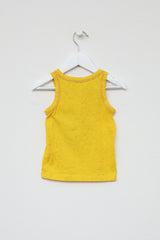 Marc Jacobs Kids Yellow Graphic Tank
