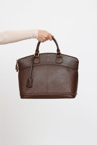 Louis Vuitton Brown Kalahari Bag GM – The Closet