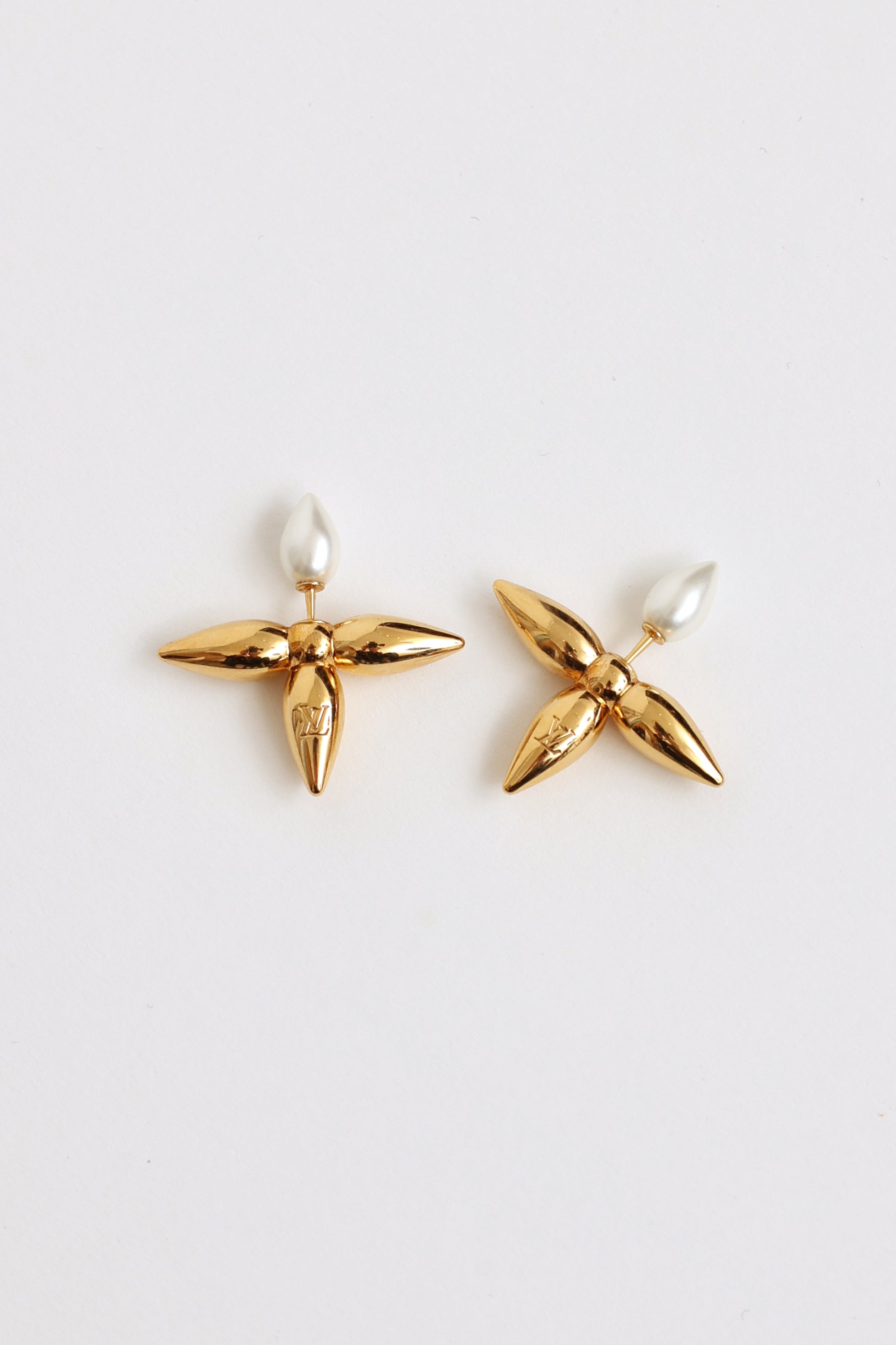 Louise earrings Louis Vuitton Gold in Metal - 30185671