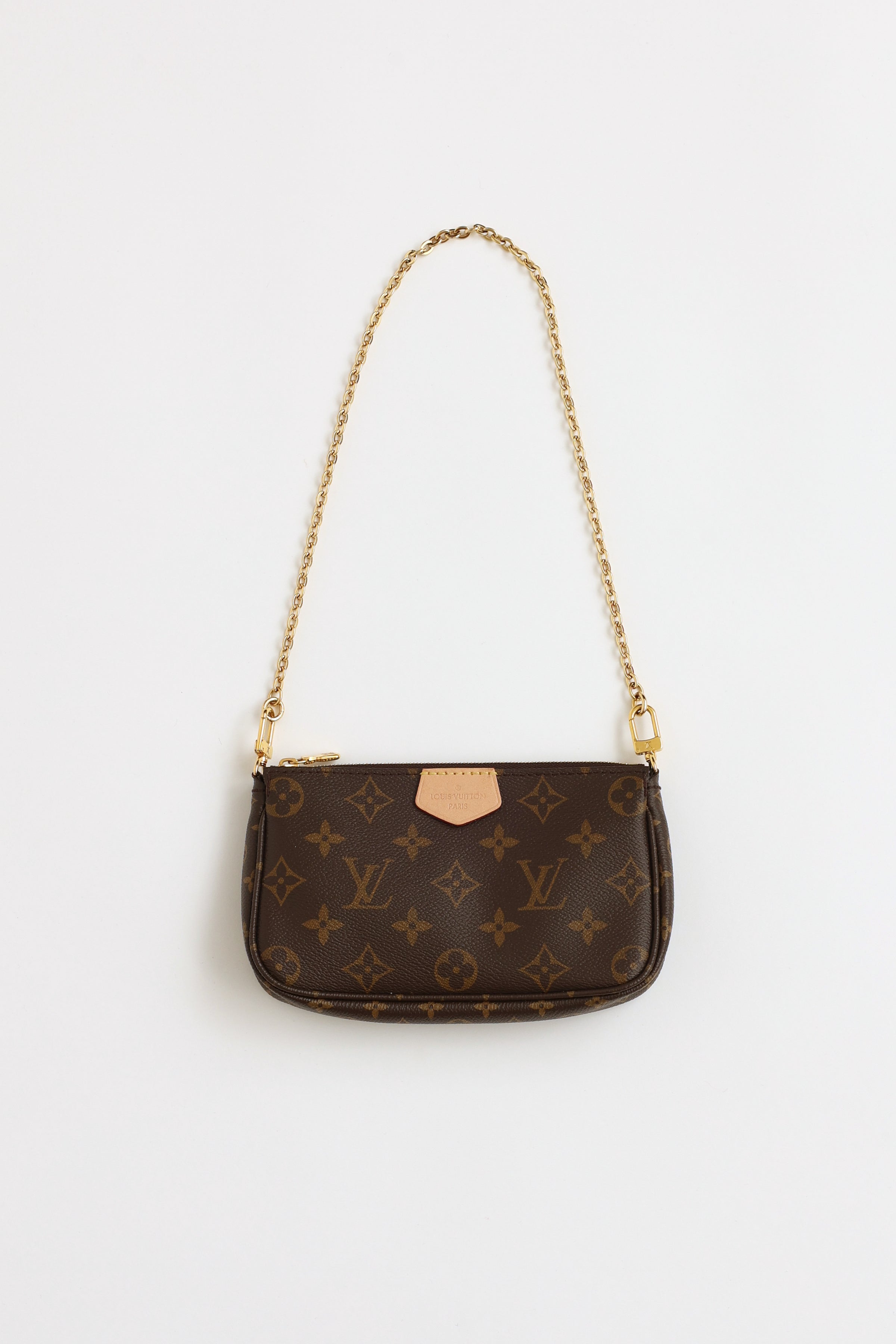 Louis Vuitton // Brown Monogram Mini Pouchette Accessoires Bag – VSP  Consignment