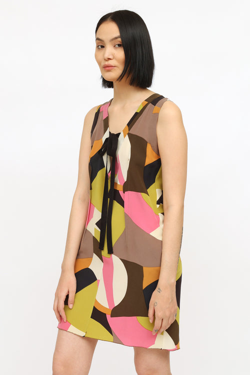Marni Muticolored Print Dress