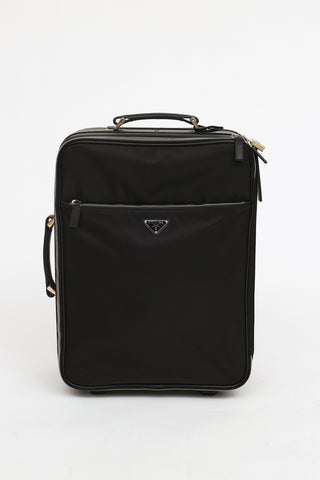 Prada // Black Monochrome Saffiano Medium Handbag – VSP Consignment
