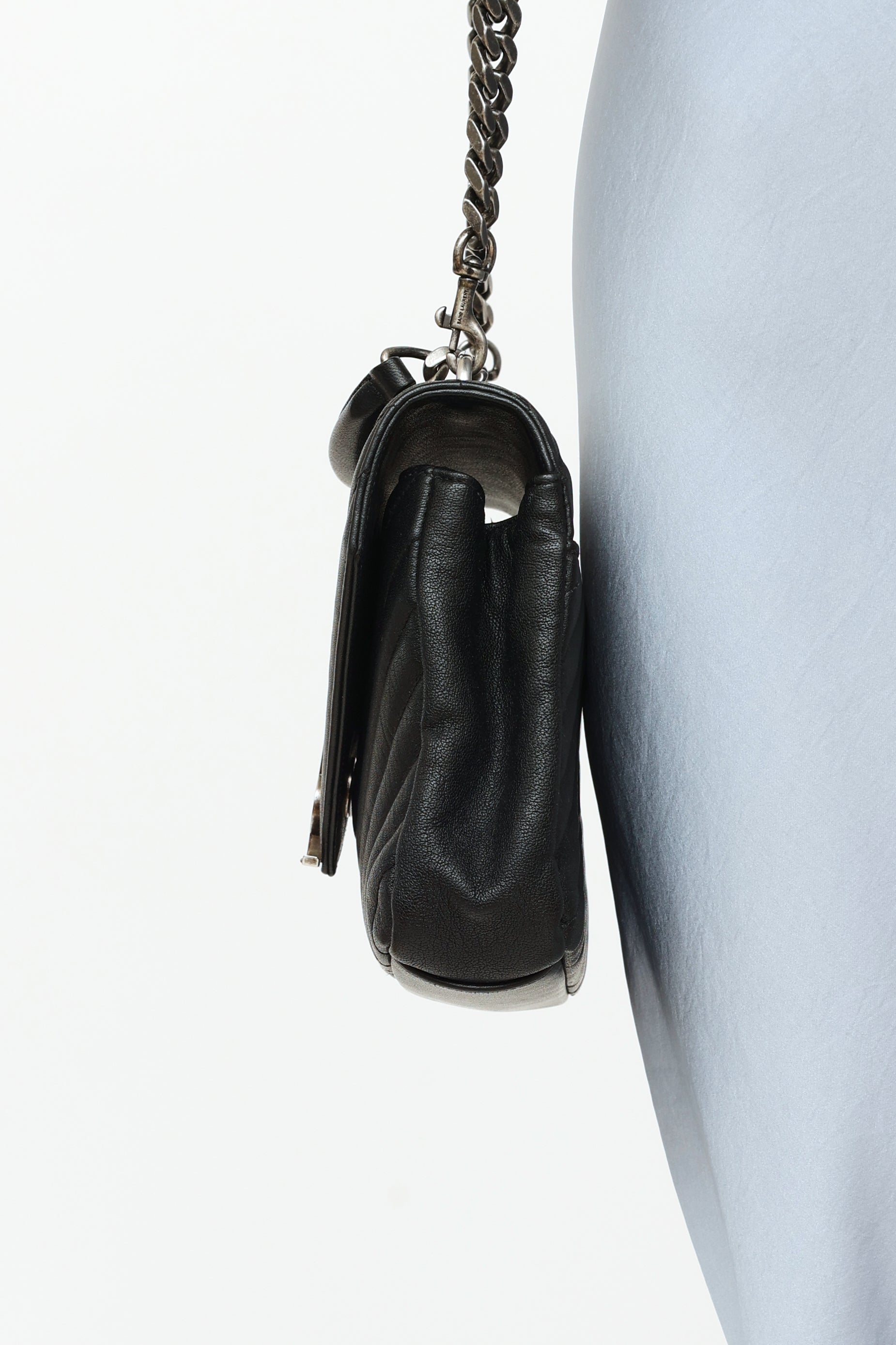 Saint Laurent // Black Kate Tassel Bag – VSP Consignment