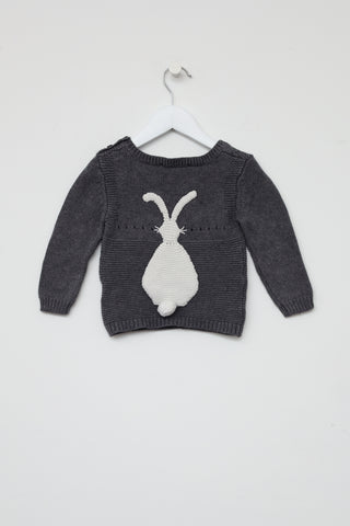Stella McCartney Kids Grey Embroidered Sweater