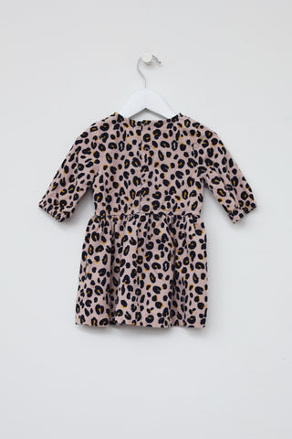 Stella McCartney Kids Pink & Black Printed Dress