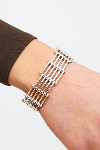 Tiffany & Co. Sterling Silver Gate Link Bracelet