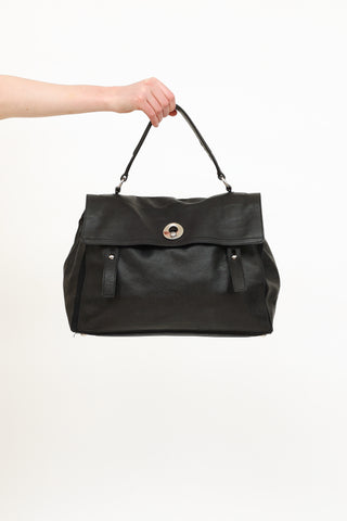 Saint Laurent 2015 Black Muse Two Handbag